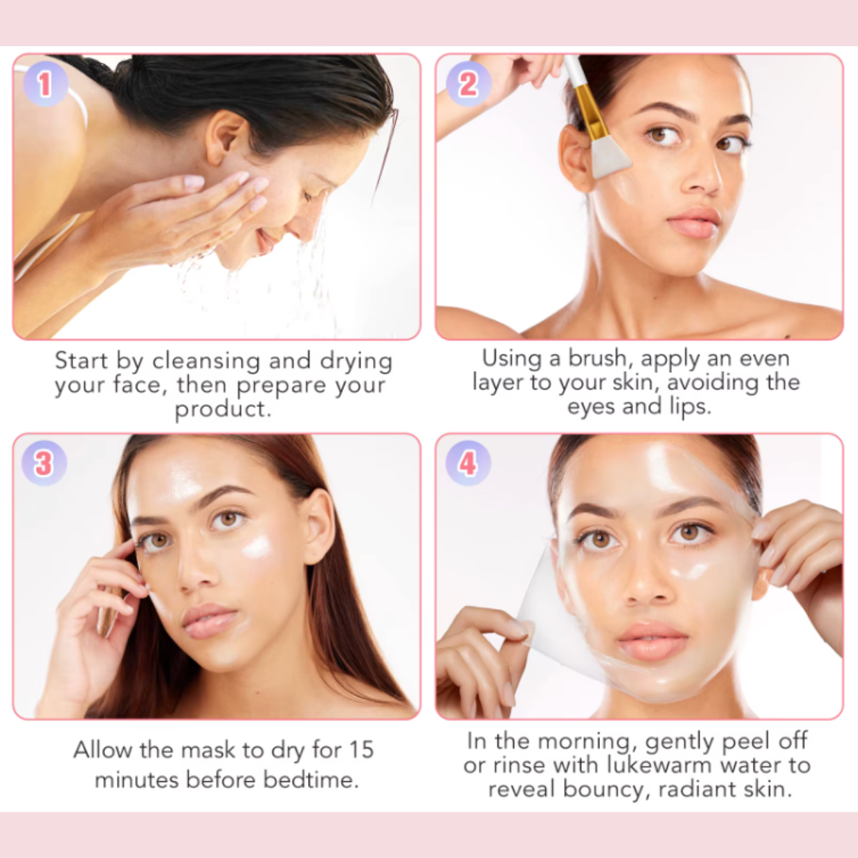 PeelGlo™ - Brightening Collagen Peeling Mask